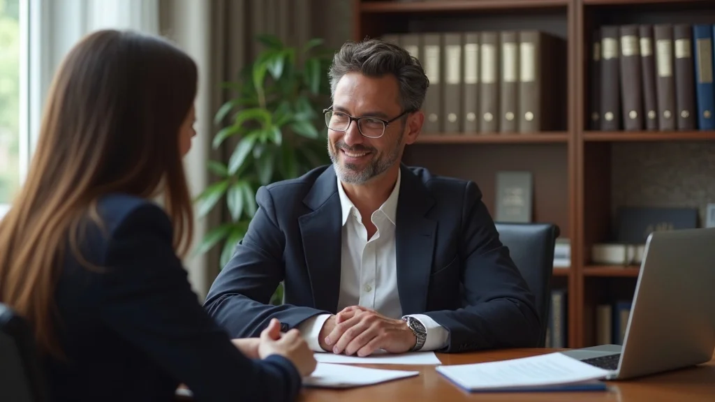 Attorney consulting with parent about California child custody in law office – family law advice for custody arrangements